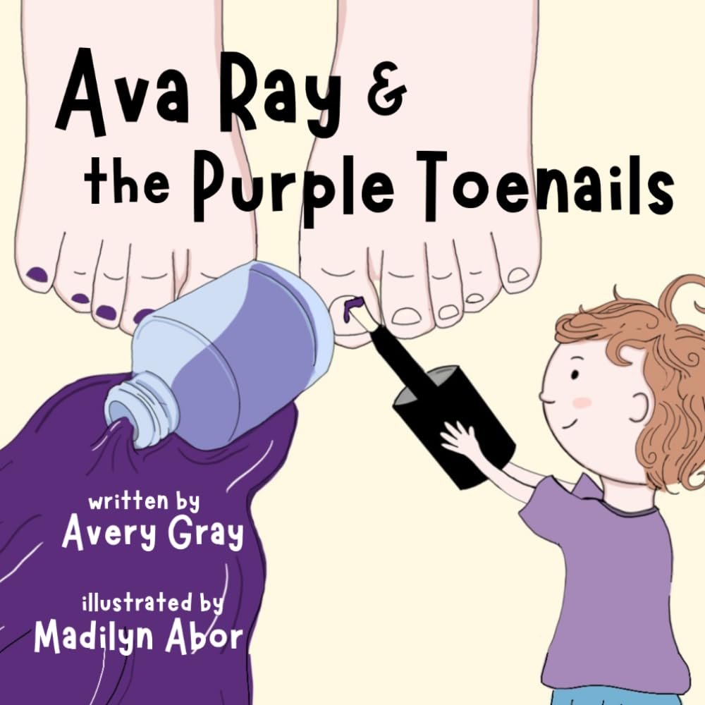 Ava Ray and the Purple Toenails book cover